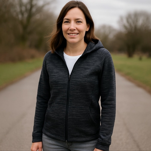 all in motion Tops - All In Motion Full Zip Hoodie